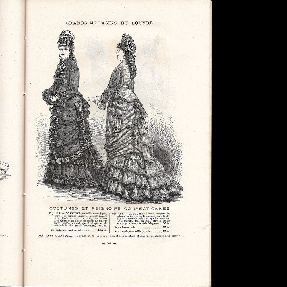 Grands Magasins du Louvre - Catalogue Saison d'Hiver 1875-1876