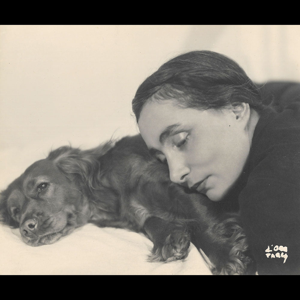 Alix (Madame Grès) - Portrait de la couturière, tirage de D'Ora (circa 1934)