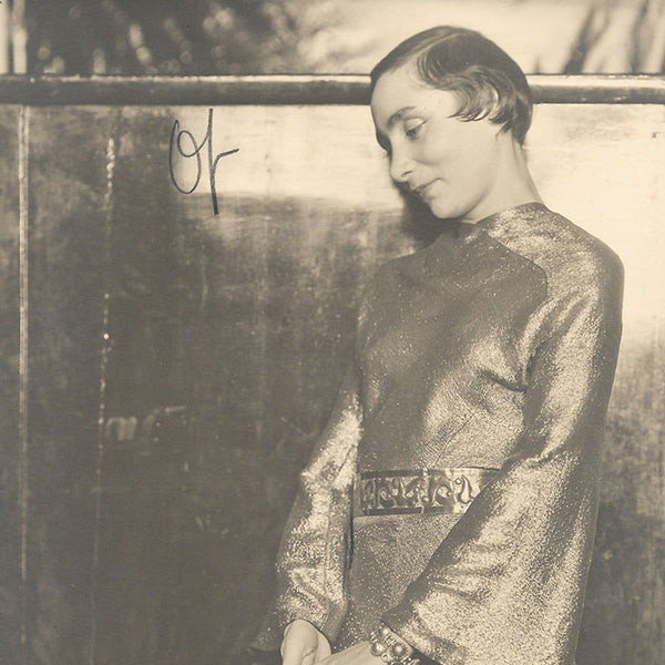 Alix (Madame Grès) - Portrait de la couturière, tirage de D'Ora (1934)