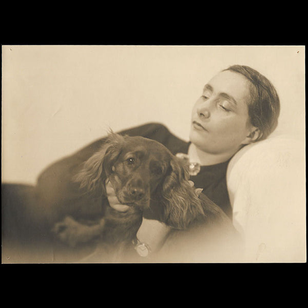 Alix (Madame Grès) - Portrait de la couturière, tirage de D'Ora (circa 1934)