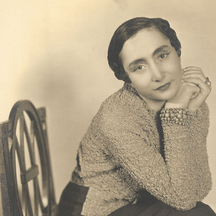 Alix (Madame Grès) - Portrait de la couturière, tirage de D'Ora (circa 1934)