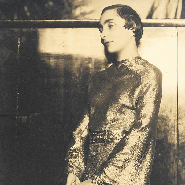 Alix (Madame Grès) - Portrait de la couturière, tirage de D'Ora (1934)