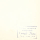 Nicole Groult - Casaque en lainage brodé, tirage de Luigi Diaz (circa 1925-1930)