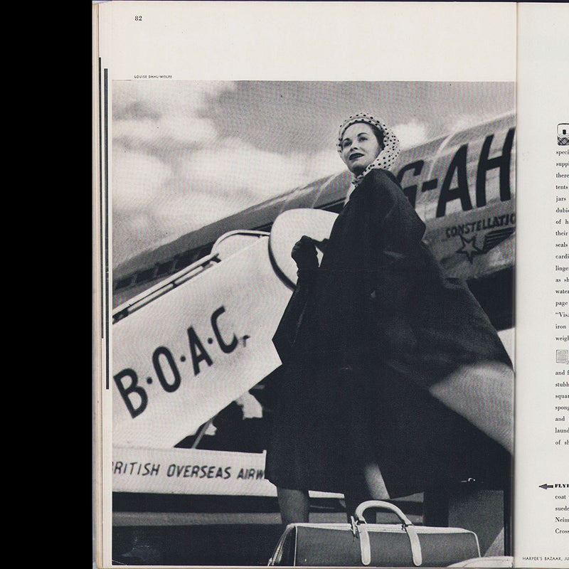 Harper's Bazaar (1947, juin), couverture de Léonor Fini