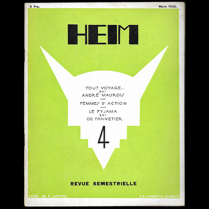 Heim - Revue Heim, n°4 (1932, mars)