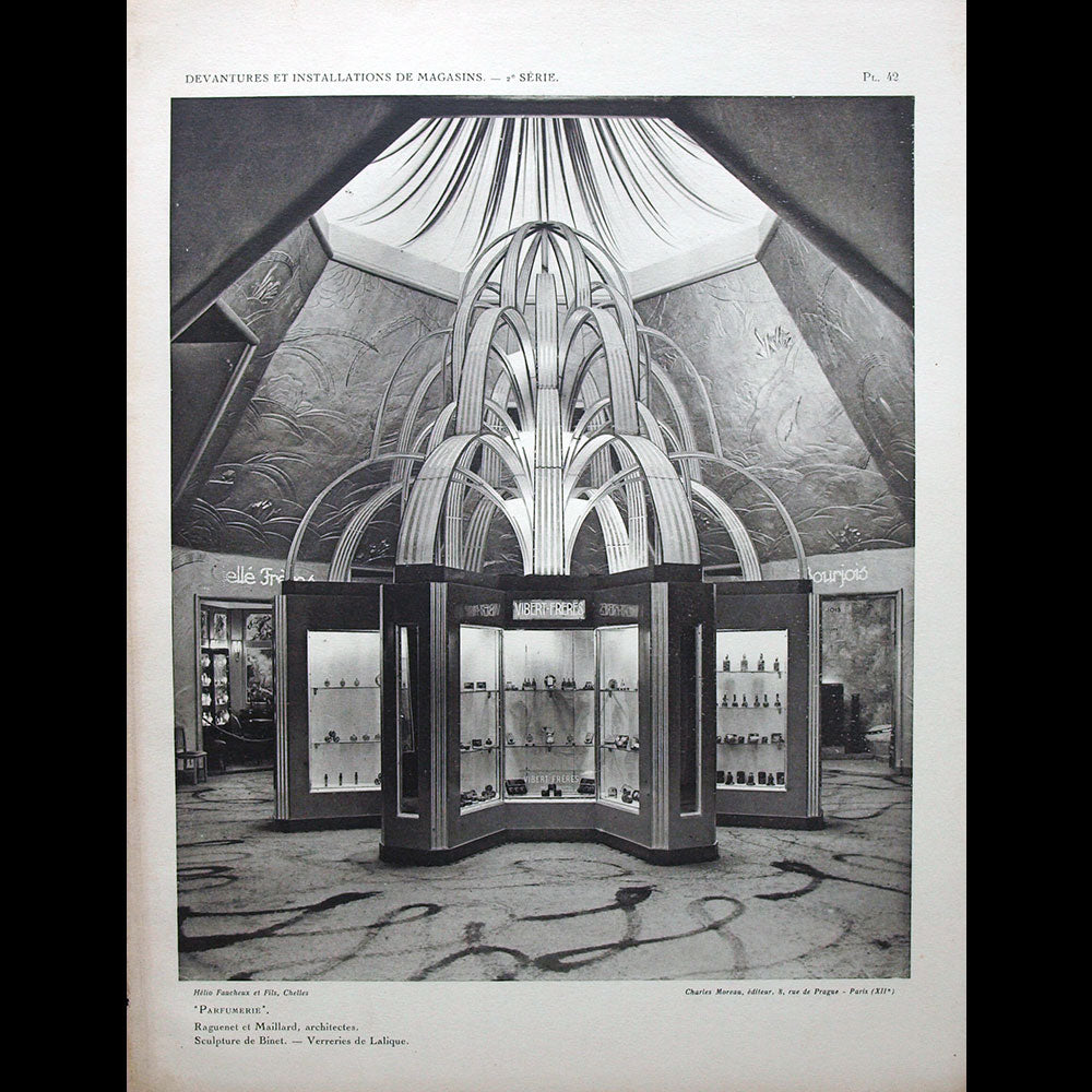 René Herbst - Devantures, Vitrines, Installations de Magasins à l'Exposition Internationale des Arts Décoratifs Paris 1925