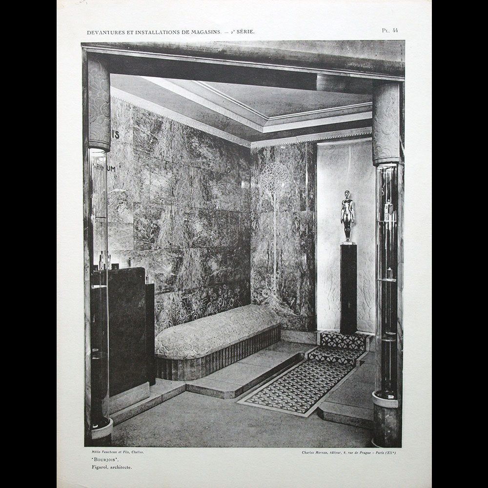 René Herbst - Devantures, Vitrines, Installations de Magasins à l'Exposition Internationale des Arts Décoratifs Paris 1925