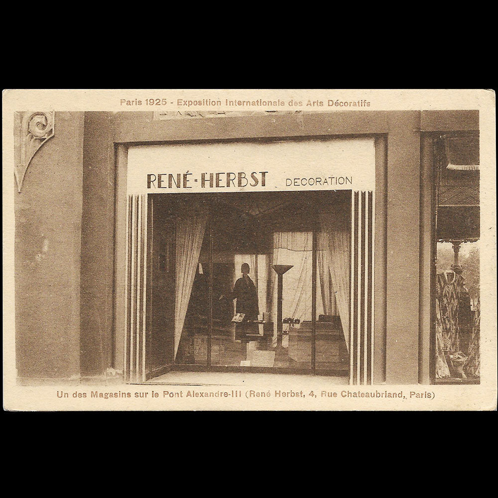 René Herbst - Boutique à l'Exposition des Arts Décoratifs (1925)