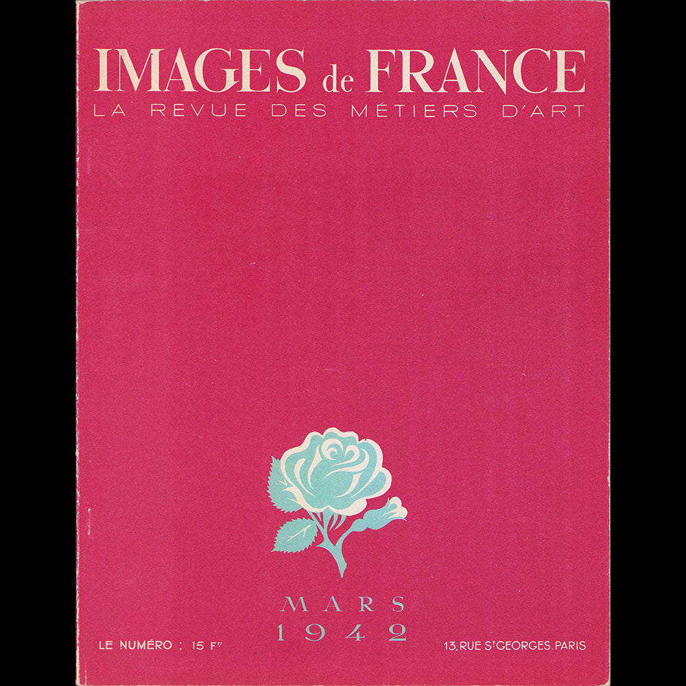 Images de France, la Revue des Métiers d'Art (mars 1942)