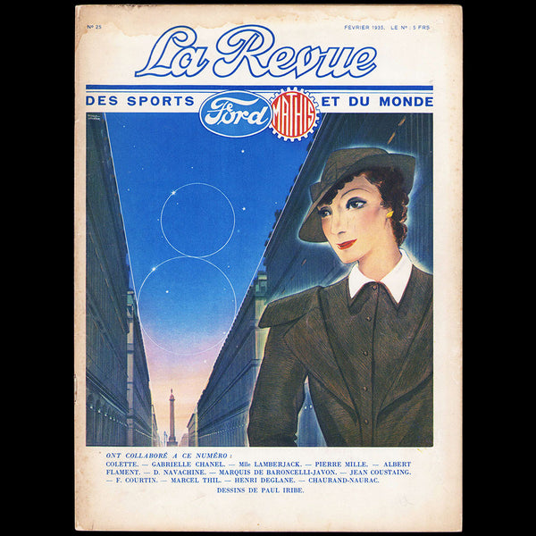 La Revue des Sports et du Monde Ford Mathis, n°25 (février 1935)