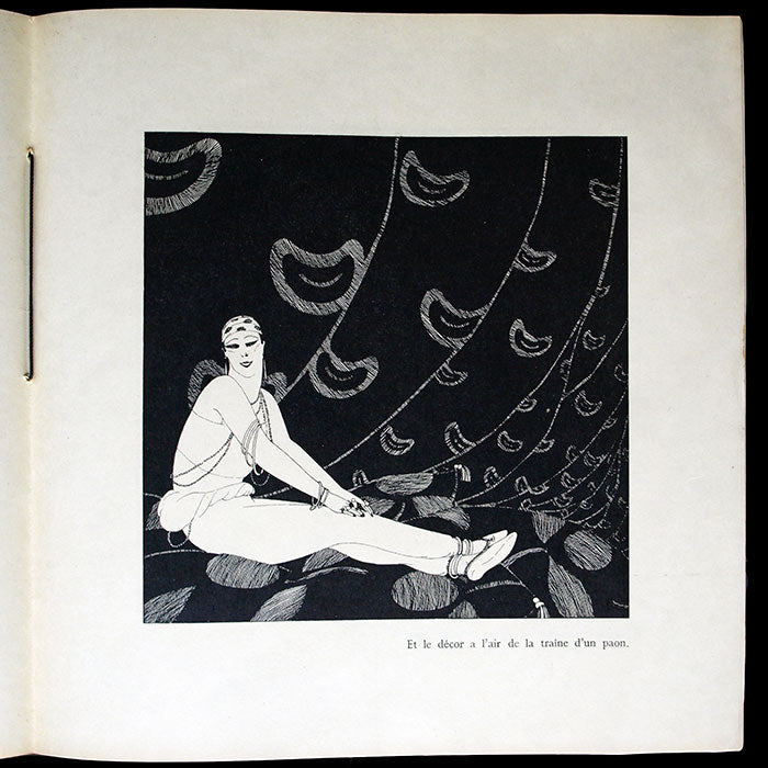 Nijinsky - Six vers de Jean Cocteau, Six dessins de Paul Iribe (1910)