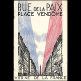 Paul Iribe - Rue de la Paix, Place Vendôme, vitrine de la France (circa 1935)