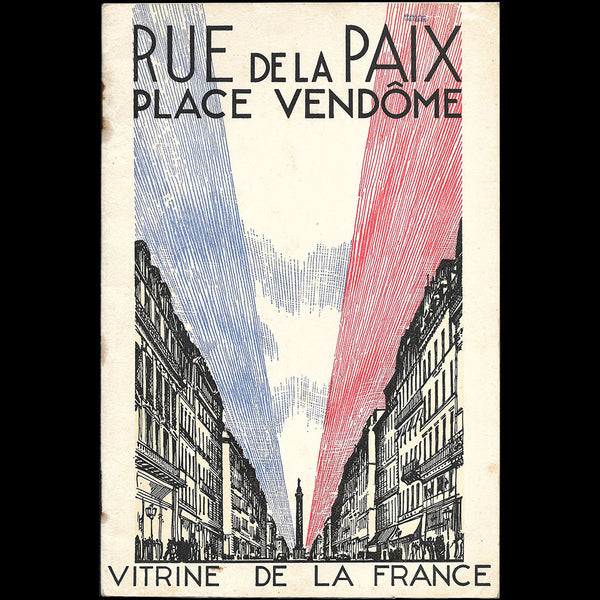 Paul Iribe - Rue de la Paix, Place Vendôme, vitrine de la France (circa 1935)