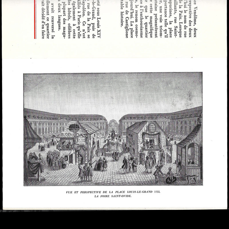 Paul Iribe - Rue de la Paix, Place Vendôme, vitrine de la France (circa 1935)