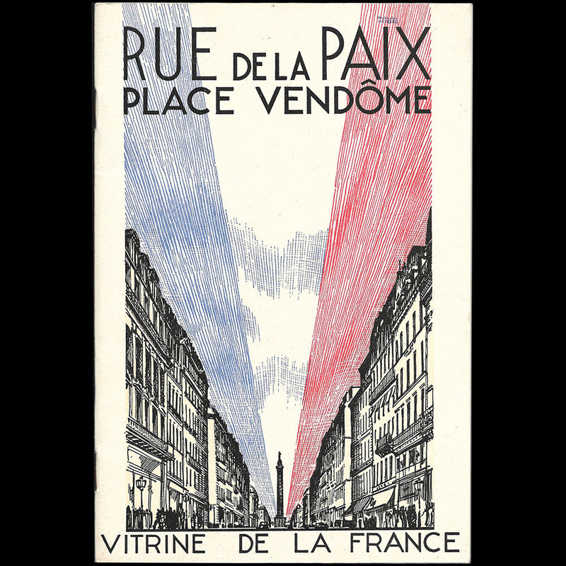 Paul Iribe - Rue de la Paix, Place Vendôme, vitrine de la France (circa 1935)