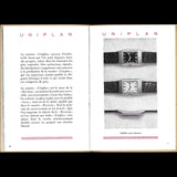 Jaeger-Lecoultre - Catalogue Chefs-d'oeuvre des temps modernes (circa 1932-1937)