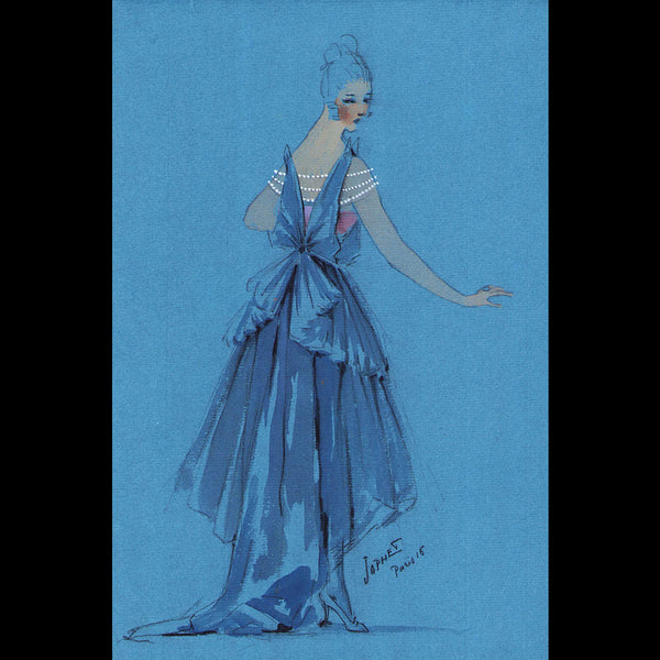 Japhet - Dessin d'une robe (1916)