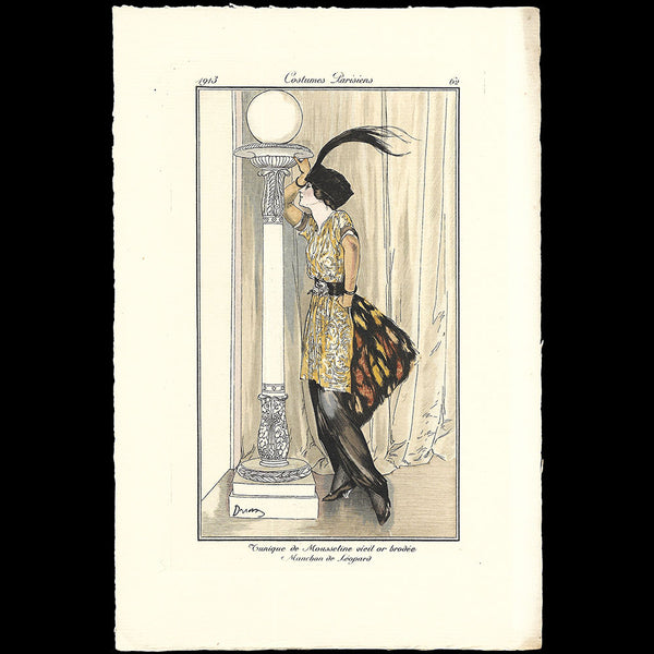 Le Journal des Dames et des Modes, Costumes Parisiens, n°30, 1913