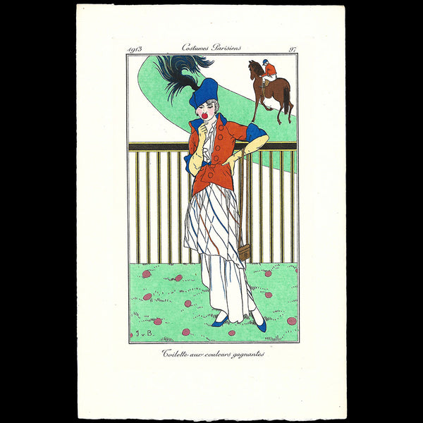 Le Journal des Dames et des Modes, Costumes Parisiens, n°41, 1913