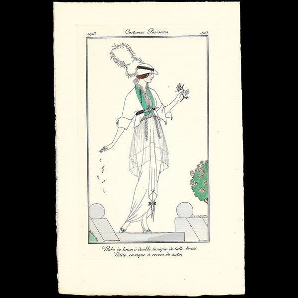 Le Journal des Dames et des Modes, Costumes Parisiens, n°45, 1913