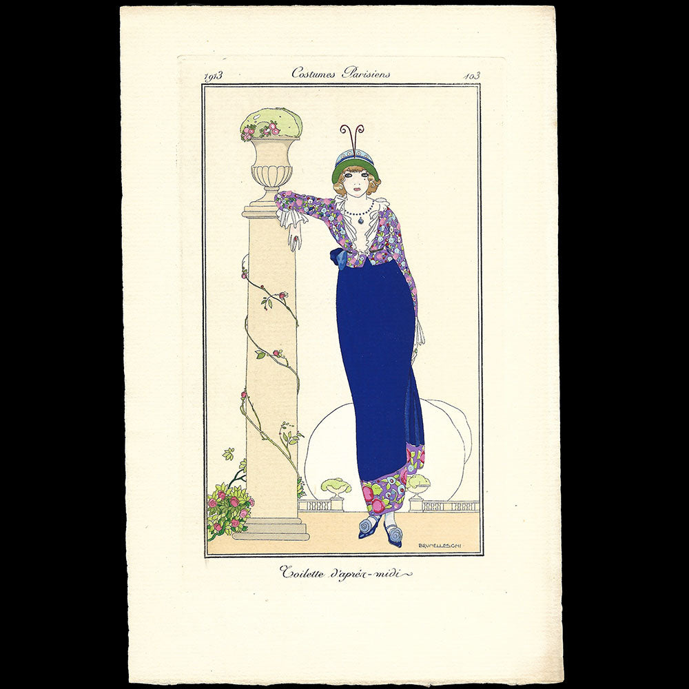 Le Journal des Dames et des Modes, Costumes Parisiens, n°46, 1913