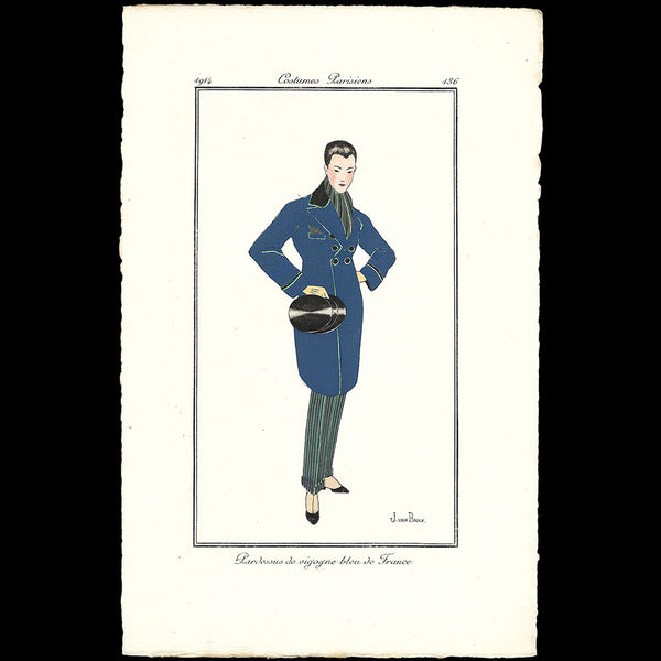 Le Journal des Dames et des Modes, Costumes Parisiens, n°60, 1914
