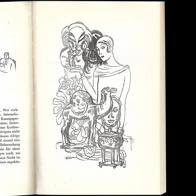 Ola Alsen - Er und Sie. Eine moderne Gesellschaftsrevue, illustrations de Ludwig Kainer (1928)