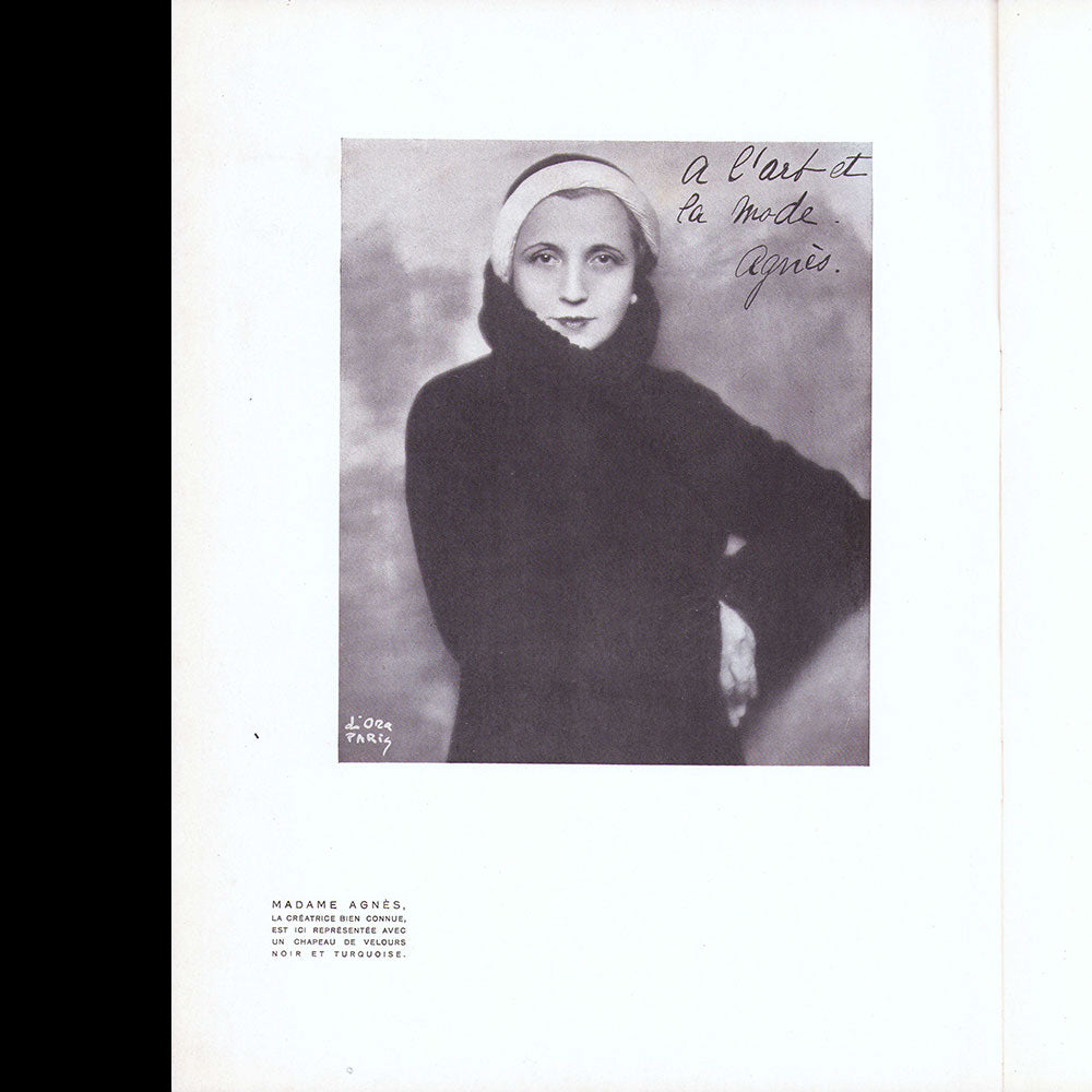 L’Art et la Mode (20 décembre 1930), couverture de Soulié