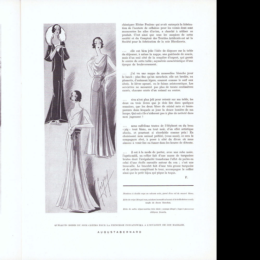 L’Art et la Mode (20 décembre 1930), couverture de Soulié