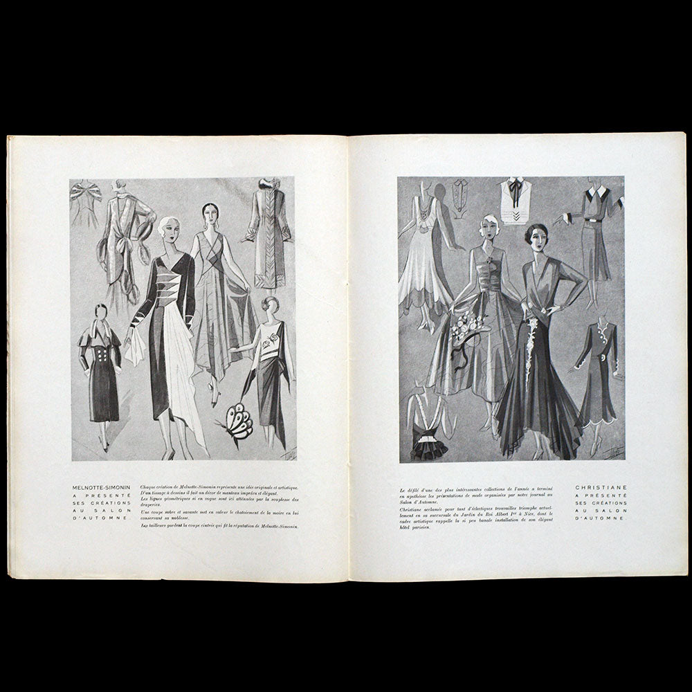 L’Art et la Mode (20 janvier 1930), couverture de Soulié