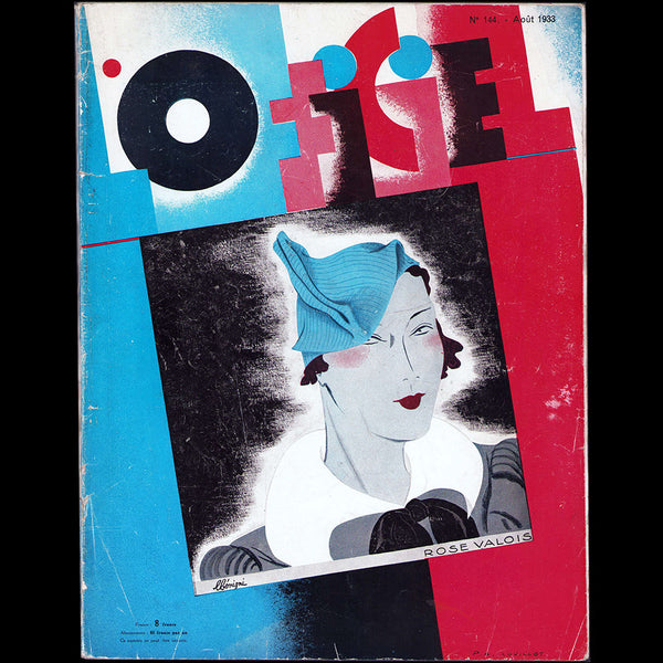L'Officiel de la mode et de la couture de Paris - août 1933