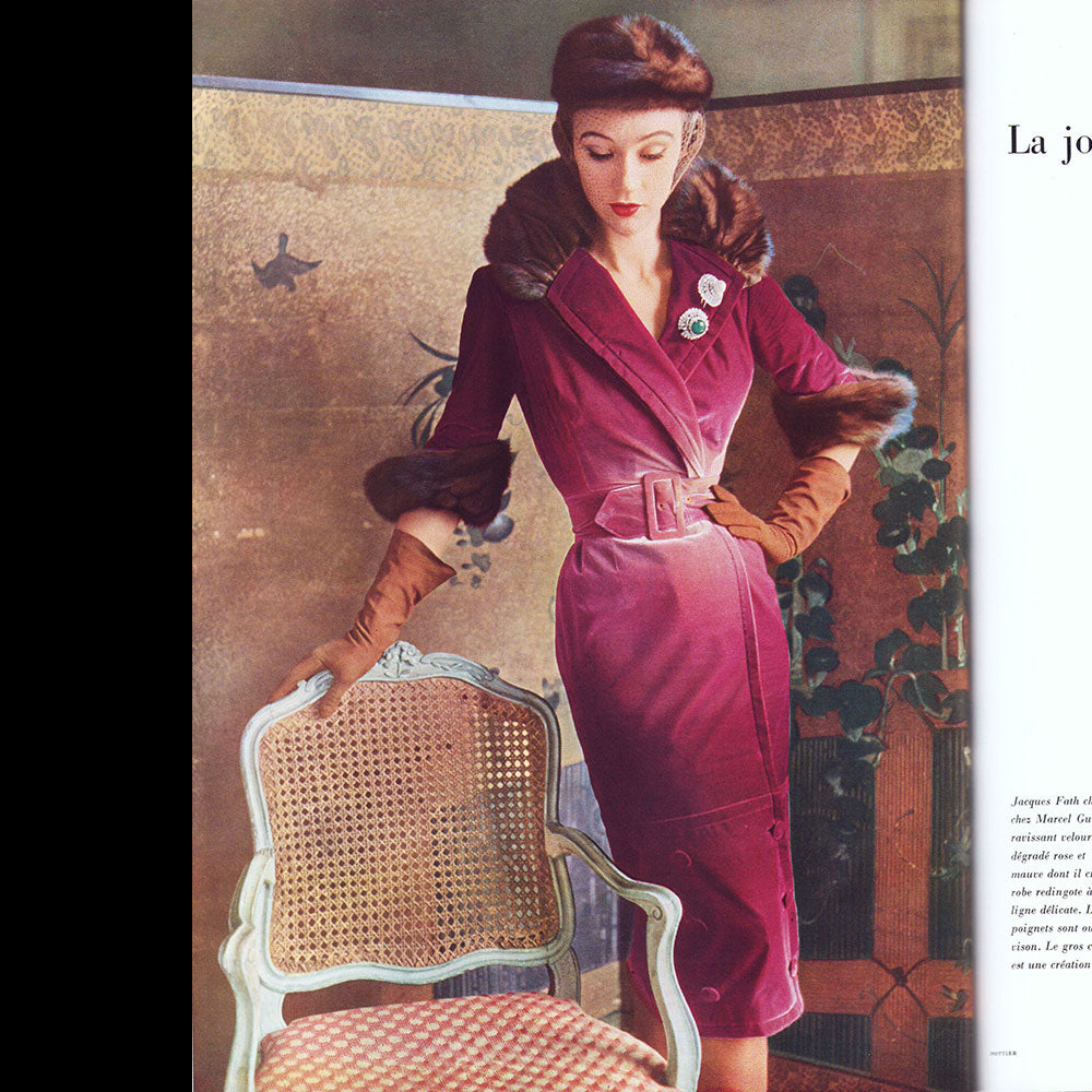 L'Officiel de la Couture et de la Mode de Paris (octobre 1950)