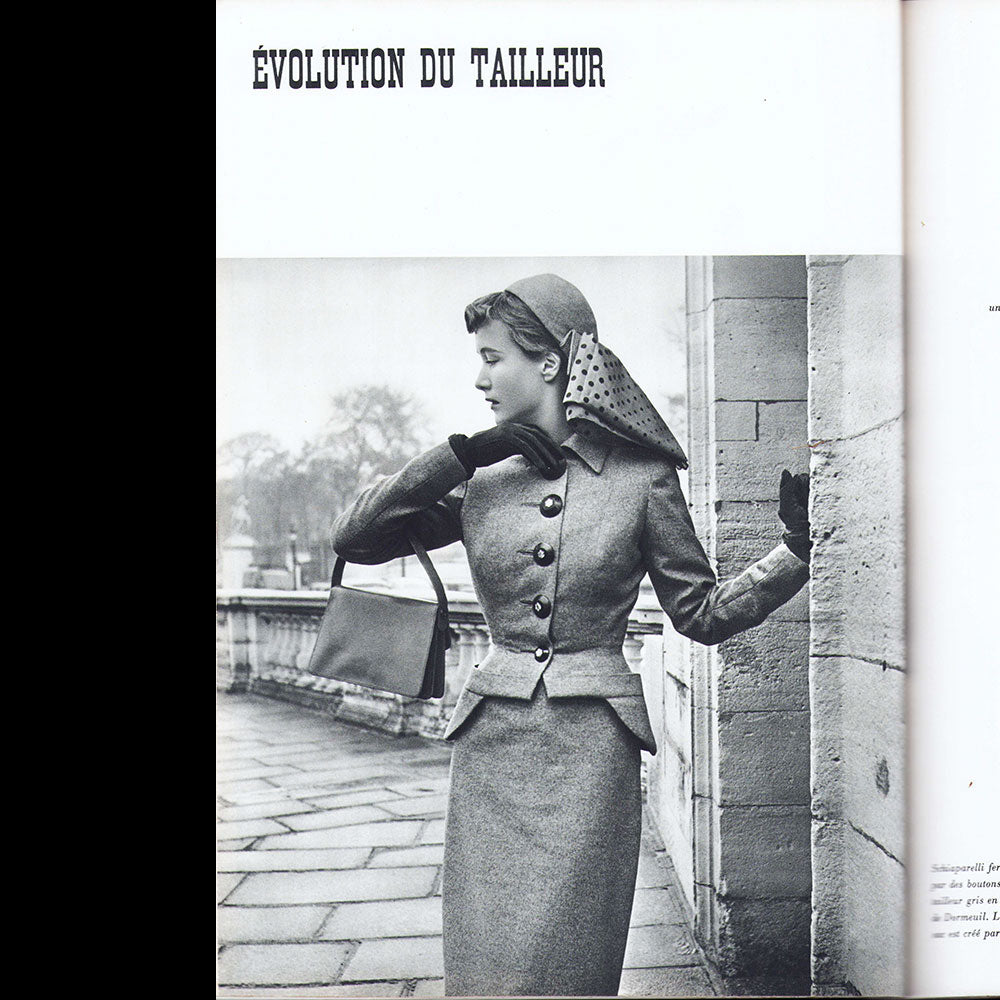 L'Officiel de la Couture et de la Mode de Paris (avril 1951) - numéro spécial des collections