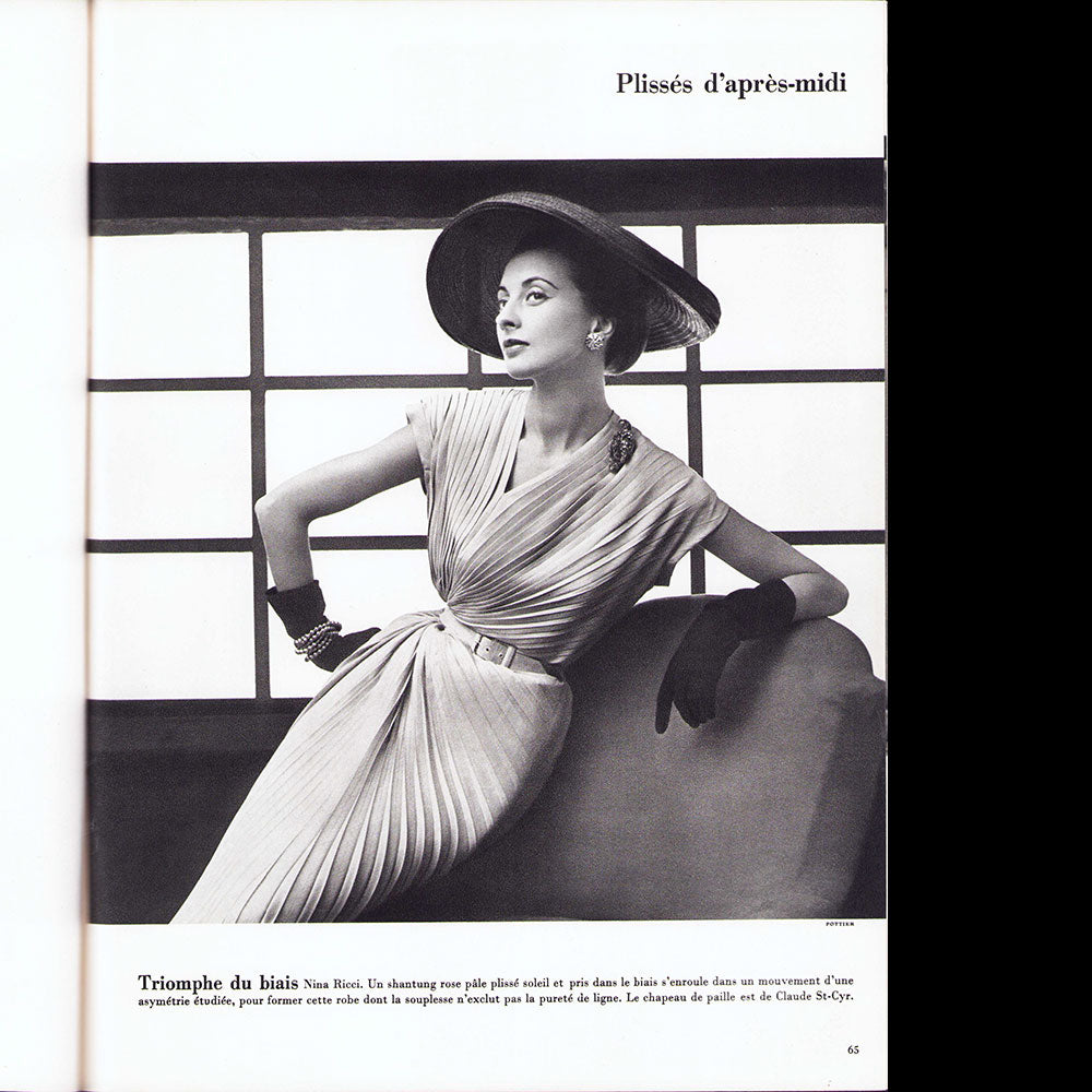 L'Officiel de la Couture et de la Mode de Paris (juin 1952)