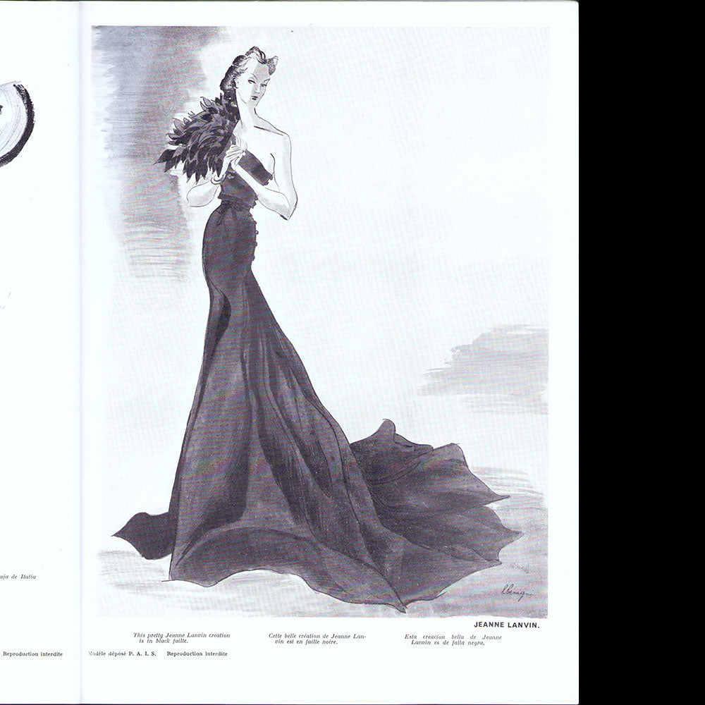 L'Officiel de la Mode et de la Couture de Paris - août 1937