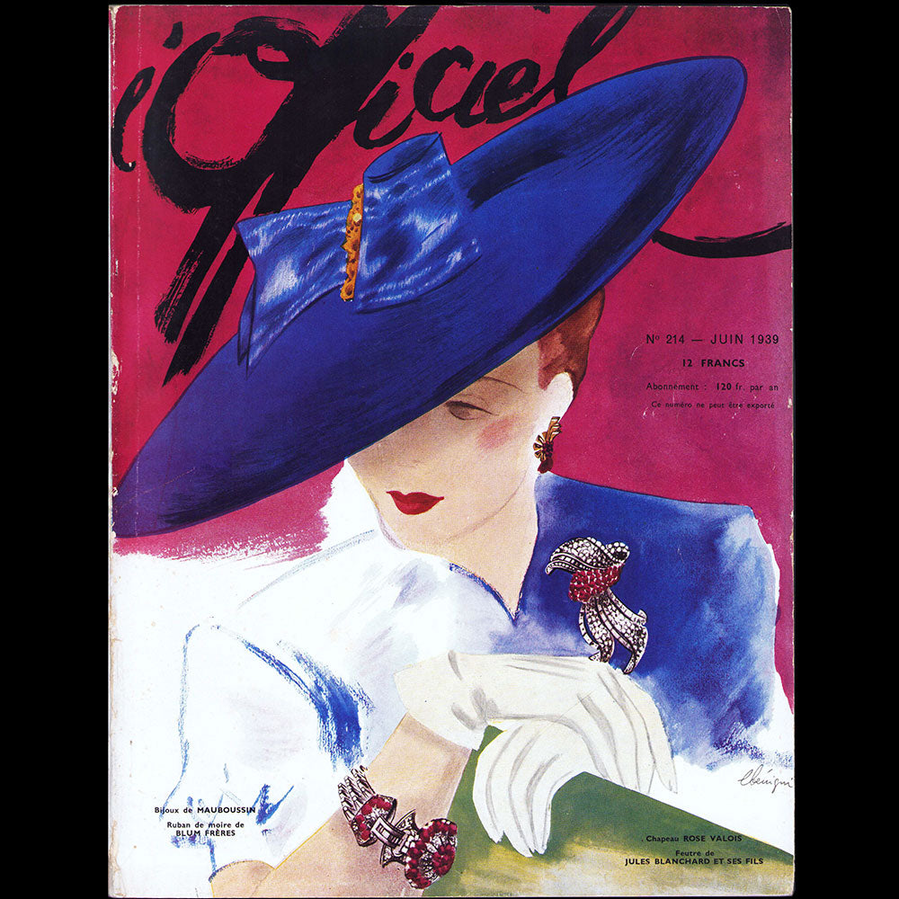 L'Officiel de la mode et de la couture de Paris - juin 1939