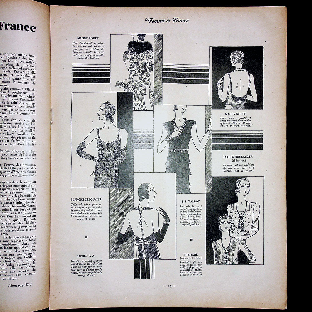 Femme de France, 26 avril 1931