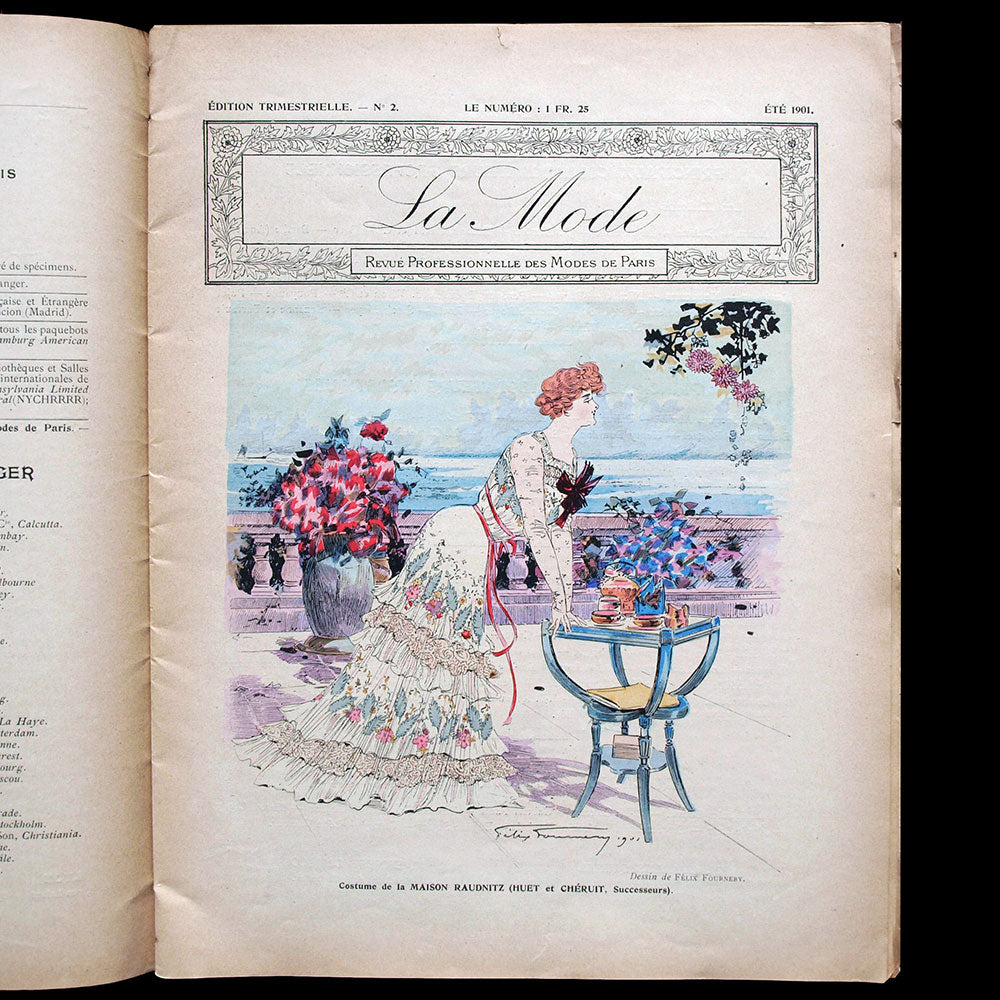 La Mode, revue professionnelle des modes de Paris, été 1901