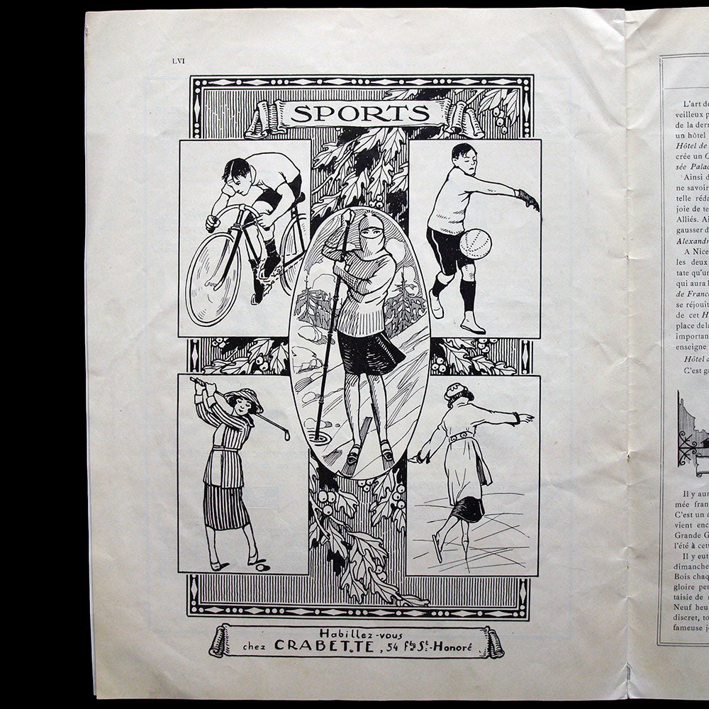 La Place de Grève (juillet 1920), couverture de Georges Lepape