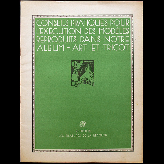 La Redoute - Art & Tricot, 50 modèles élégants et pratiques (1932)