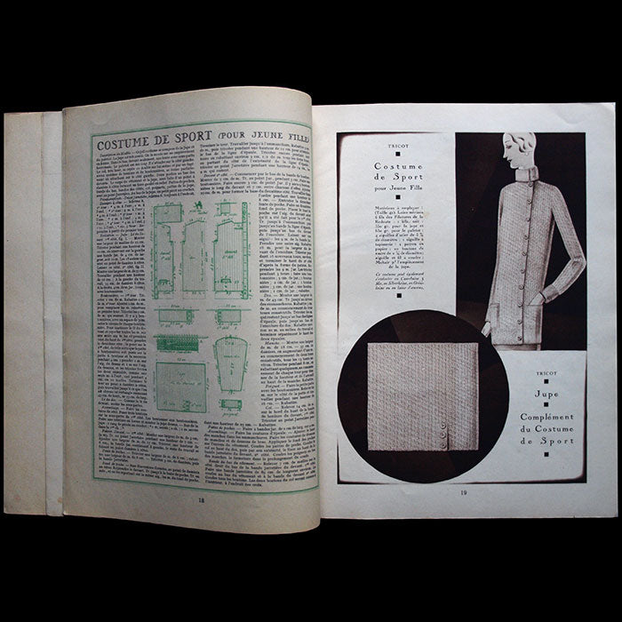 La Redoute - Pour Madame, cinquante modèles choisis au tricot et au crochet (circa 1928)