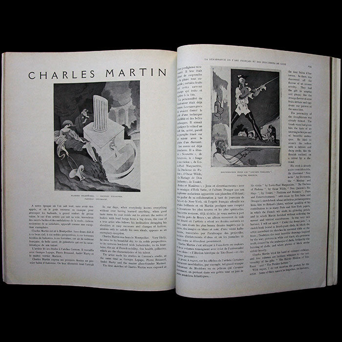 La Renaissance de l'Art Français et des Industries du Luxe - Le studio de Madame Agnès, Charles Martin (avril 1927)