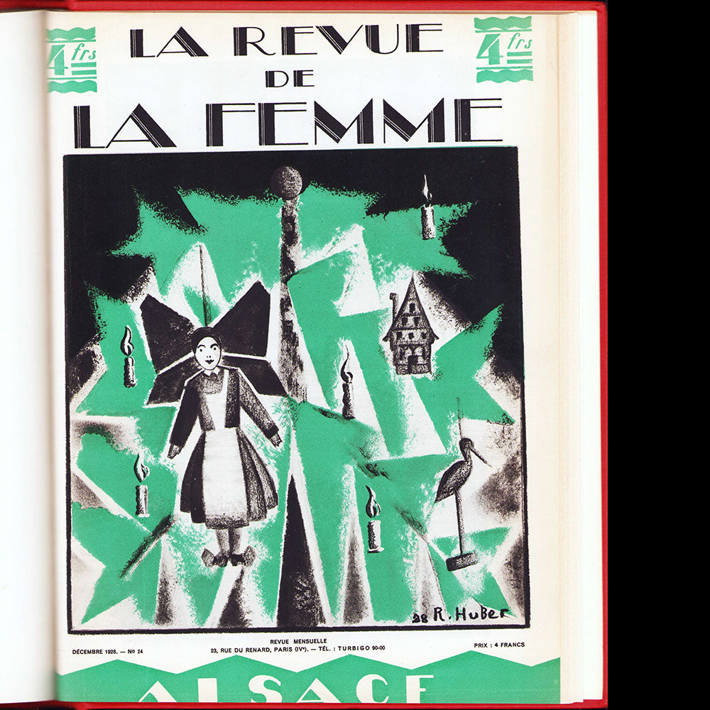 La Revue de la Femme - Réunion de 37 des 39 numéros de 1 à 39 (1926-1930)