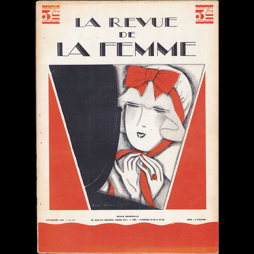 La Revue de la Femme - Réunion de 37 des 39 numéros de 1 à 39 (1926-1930)