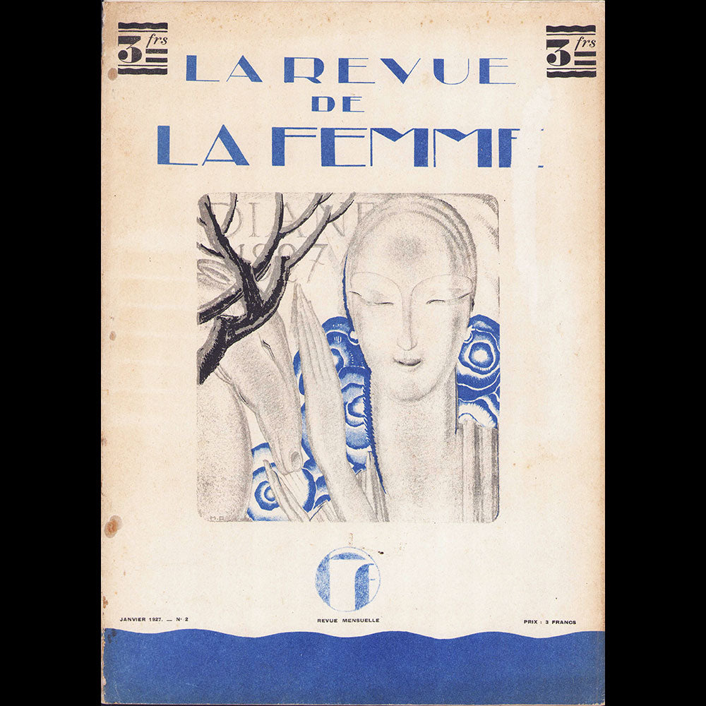 La Revue de la Femme - Réunion de 37 des 39 numéros de 1 à 39 (1926-1930)