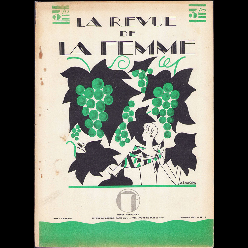 La Revue de la Femme - Réunion de 37 des 39 numéros de 1 à 39 (1926-1930)