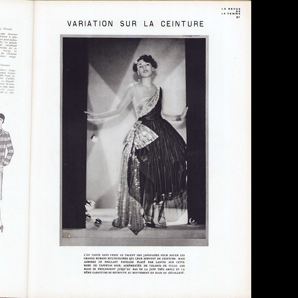 La Revue de la Femme - Réunion de 37 des 39 numéros de 1 à 39 (1926-1930)