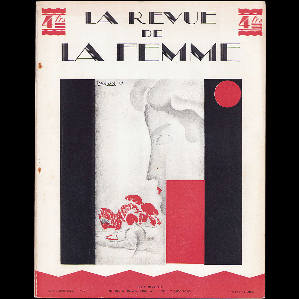 La Revue de la Femme - Réunion de 37 des 39 numéros de 1 à 39 (1926-1930)