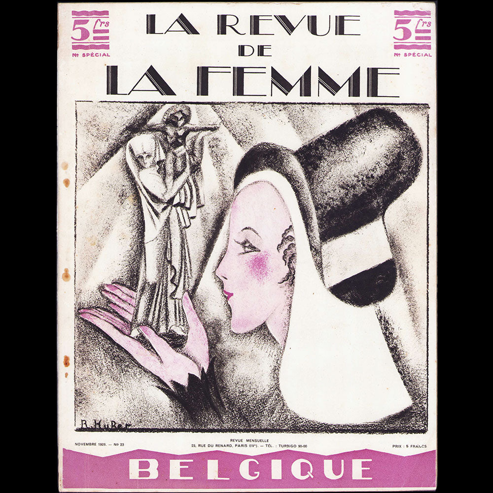 La Revue de la Femme - Réunion de 37 des 39 numéros de 1 à 39 (1926-1930)