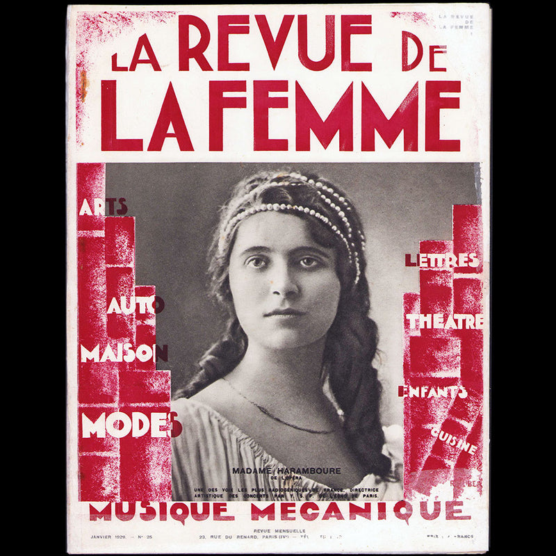 La Revue de la Femme, n°25, janvier 1929